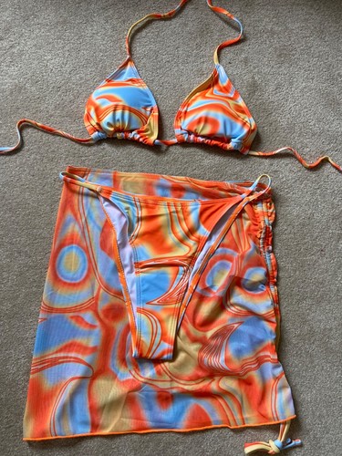 Swirl print piece - piece, bikini