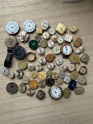 Vintage watch movements dials - vintage,