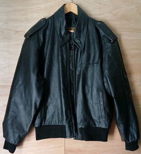 Transair mens leather jacket - mens,