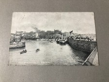 BRIDLINGTON harbour Yorkshire 1920 postcard