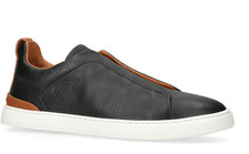 Zegna Leather Triple Stitch