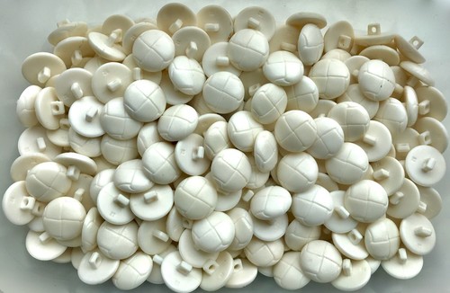 Buttons 20mm 32l ivory white - ivory,