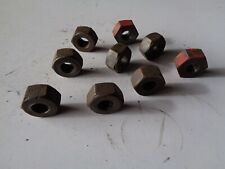 10 x Joblot of Fordson Super Major Tractor Wheel nuts 3/4 thread