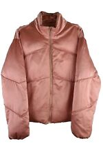 HENRY HOLLAND Pink Padded Jacket size Uk 12 Womens Winter Puffer Vintage
