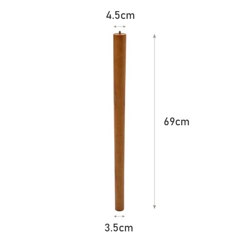 4pcs wooden table legs - 4pcs,