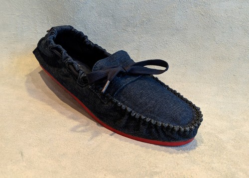 Summer canvas deck shoes - canvas, size