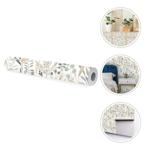 Floral peel and stick - and,