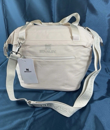 Stanley beige canvas crossbody - canvas,