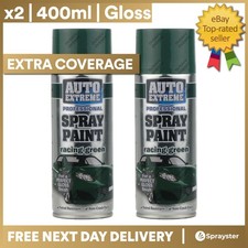 2 x 400ml Racing Green Gloss