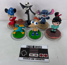 Disney Infinity Figure Bundle Lot Jack Skellington Mickey Stitch Agent P Phineas