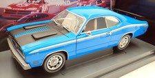 Ertl 1/18 Scale 29330P - 1971 Plymouth Duster Campbell Collection Blue