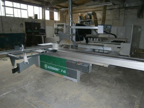 Altendorf f45 sliding table - altendorf,