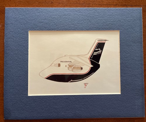 Vintage presidential airlines - presidential,
