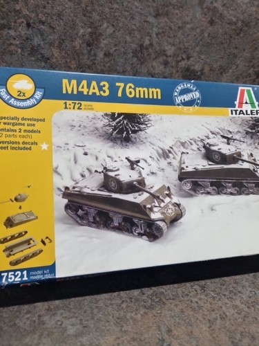 Italeri wwii us m4a3 - wwii,