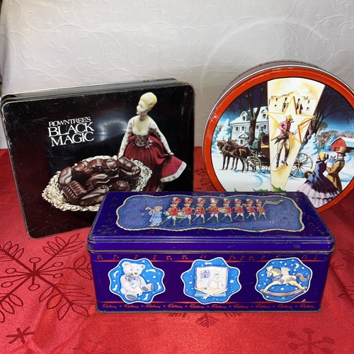 Job lot vintage tins - lot, 3