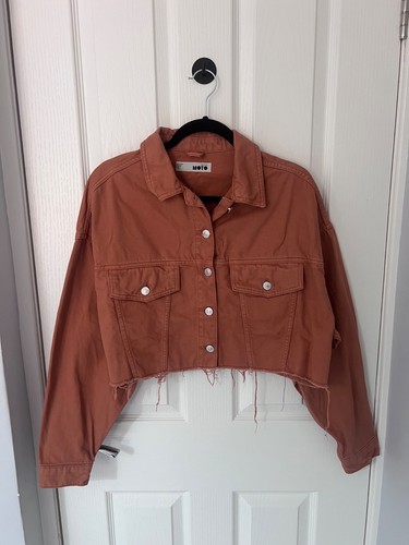 Topshop moto rust brown - topshop,