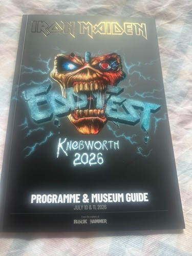 Iron maiden eddfest limited - maiden-,