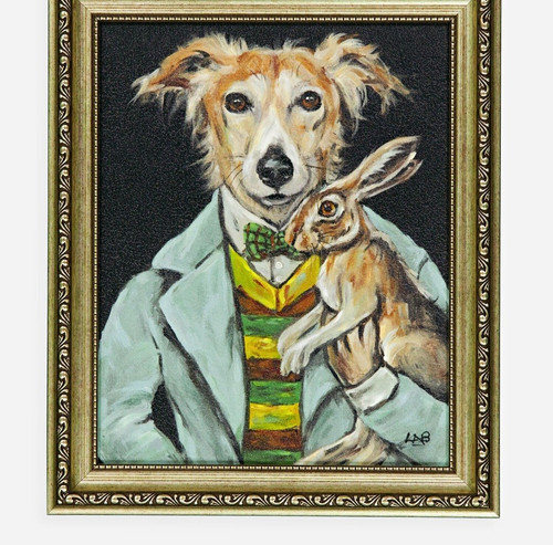 Signed contemporary framed - signed,