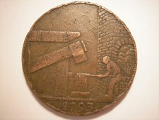 1793 English, Half Penny