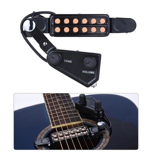 Soundhole clip guitar - 12, clip-on