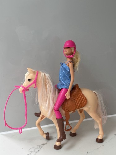 Barbie horse doll set - &,