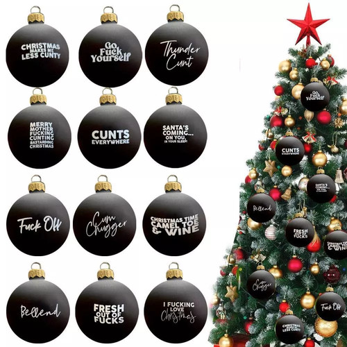 Sweary bauble bundle - bauble,