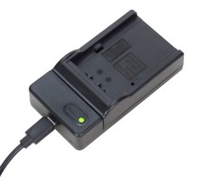 USB Battery Charger for Panasonic CGR-D120 CGR-D120A PV-DBP8 PV-DBP8A AG-HVX200