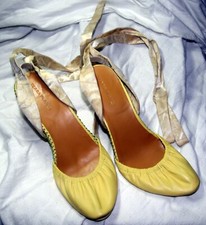 Terra Plana High Heel Ankle Lace Sandals Uk 6 Eu 39