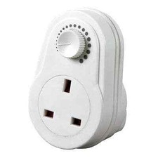 Adjustable Plug in Dimmer Switch - Table Lamp light Control  /  13A Socket