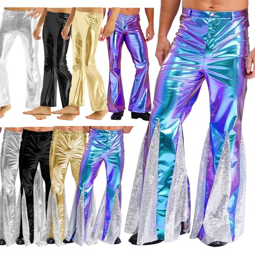 Men shiny metallic disco - shiny,