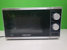 Morphy Richards MM820C2LP 20L Solo Microwave – Silver | 800W | 5 Power Levels