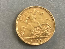 1905 King Edward VII Gold Half