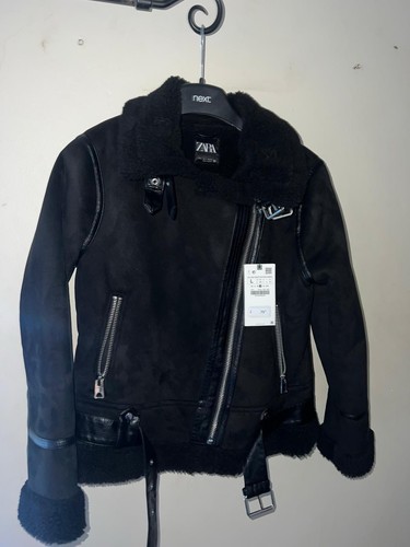 Zara women coat size - women's, l