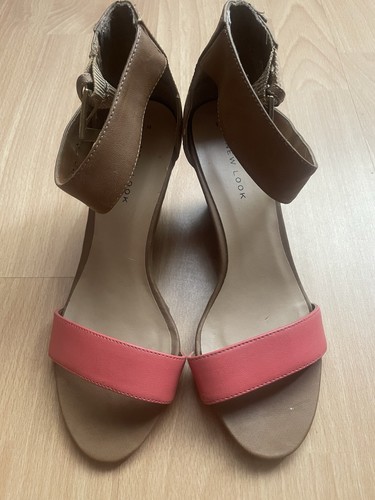 New look beige and coral - new,