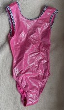 Milano Pink Gymnastics Leotard Size 32 Age 11-13 NWOT (A12)