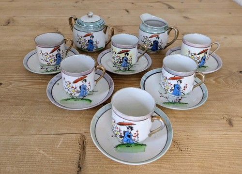 Vintage japanese porcelain - vintage,
