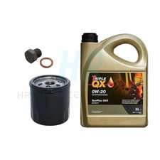 5L TRIPLE QX & OIL FILTER SERVICE KIT FOR AUDI A1 TFSI 1.4 SPORT 2011-18