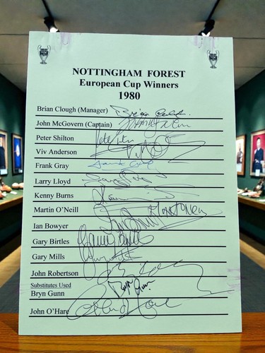 Nottingham forest signed 1980 - forest,
