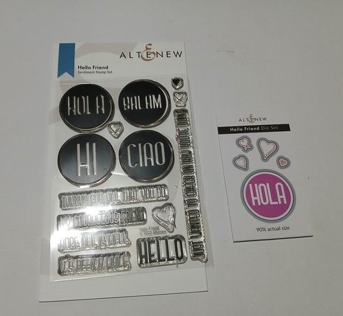 Altenew hello friend - hello,