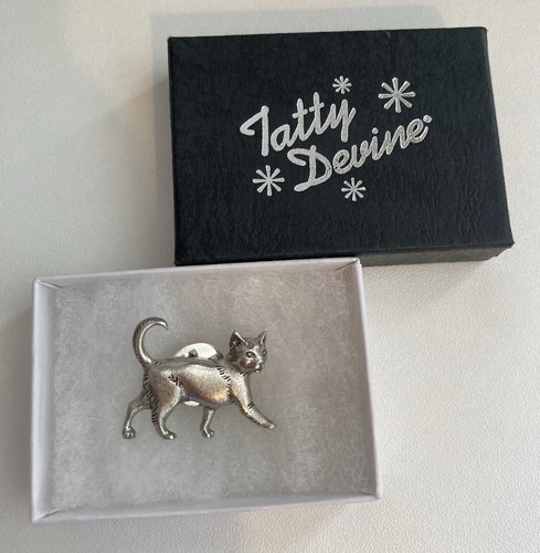 Tatty devine silver toned - silver-toned, cat