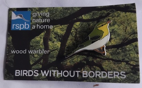 Rspb pin badge wood - rspb, a