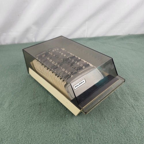 Vintage rolodex petite address - vintage,