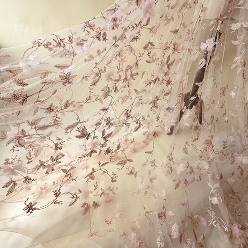 Blossom lace fabric - blossom,