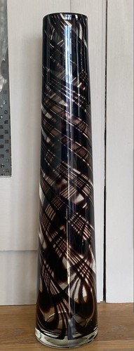 Tall glass tapered cylinder - glass,