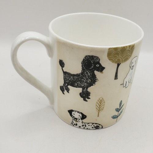Repeat dog mug - dog, bone