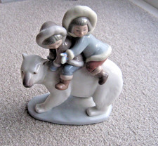 LLADRO Figurine Eskimo Riders