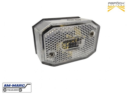 White front marker light - front, lamp