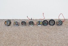 Vintage car instruments old