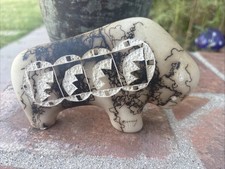 Pottery Horsehair Bison