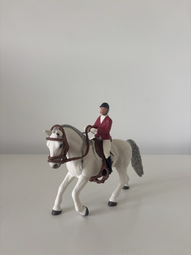 Schleich grey plaited horse - schleich, &